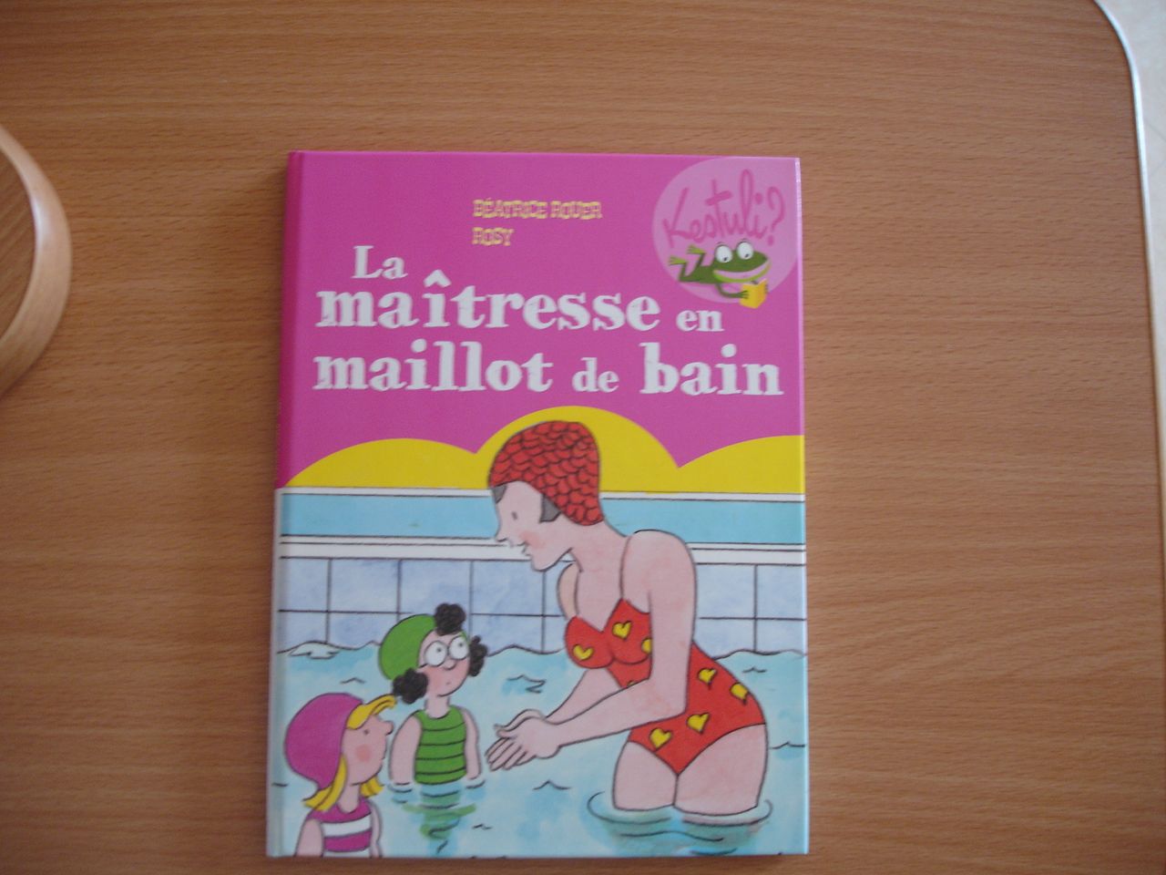 La maitresse en maillot de bain