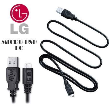 Cable Data Micro Usb pour LG A133 / BL20 BL40 NEW CHOCOLATE / C320 / GD510 POP / GD880 Mini / GD900 CRYSTAL / GD910 WATCH PHONE / GS290 COOKIE FRESH /GS500 Cookie Plus