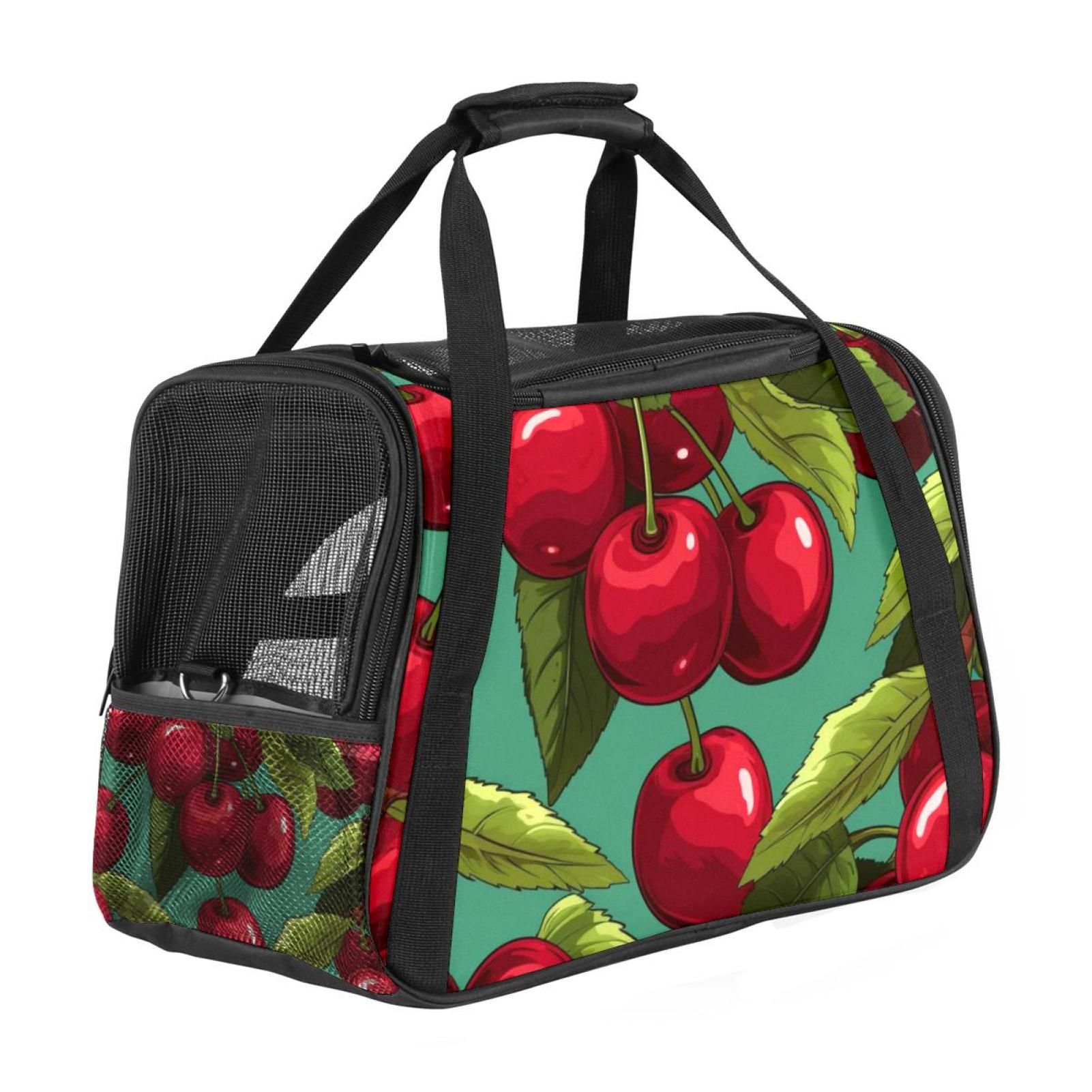 Cerises Sac Pour Animaux De Compagnie Élégant Et Confortable, Sac De Transport Pour Animaux De A0fab2