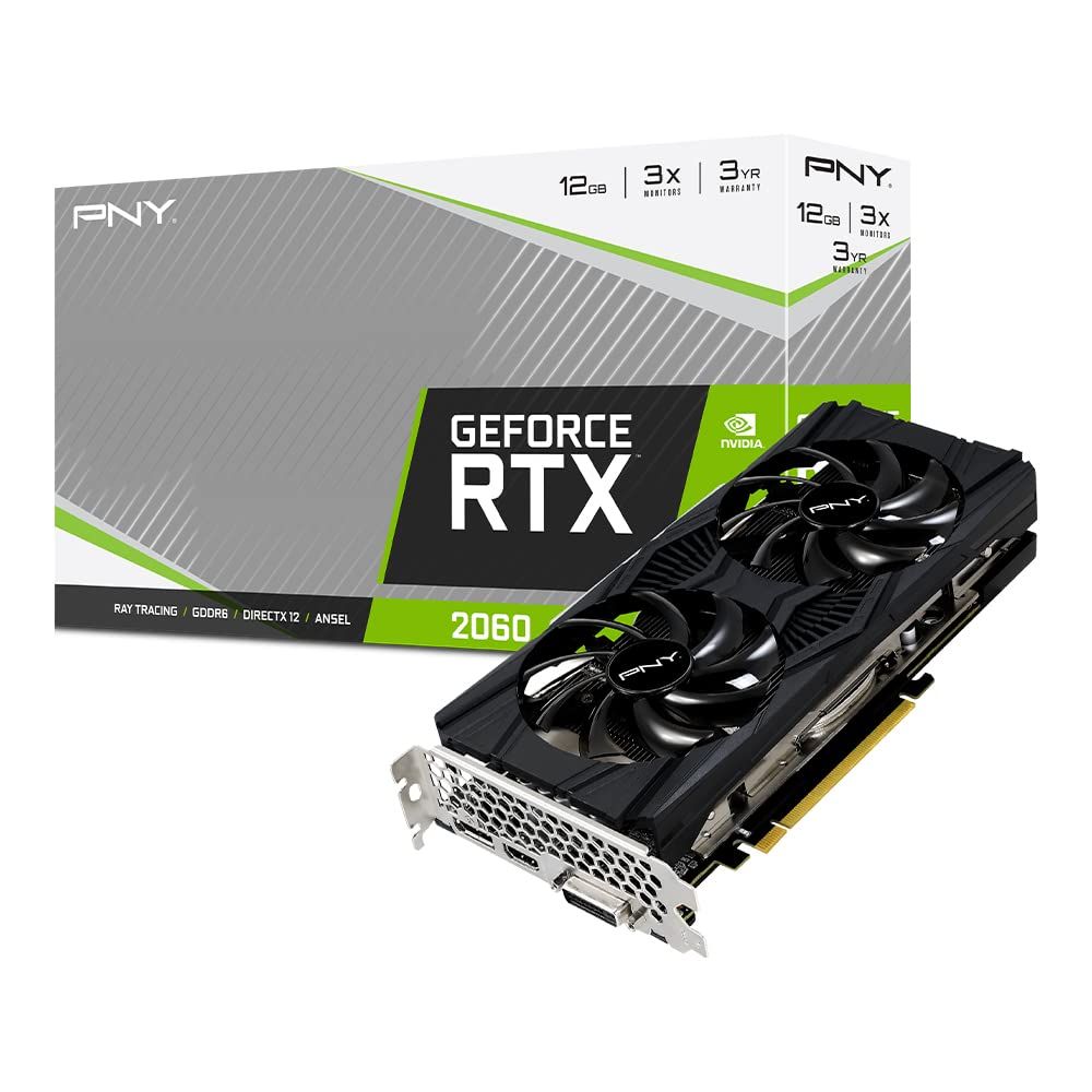 PNY GeForce RTX 2060 12GB REVEL Dual Fan NVIDIA 12 Go GDDR6 Neuf - vue 4