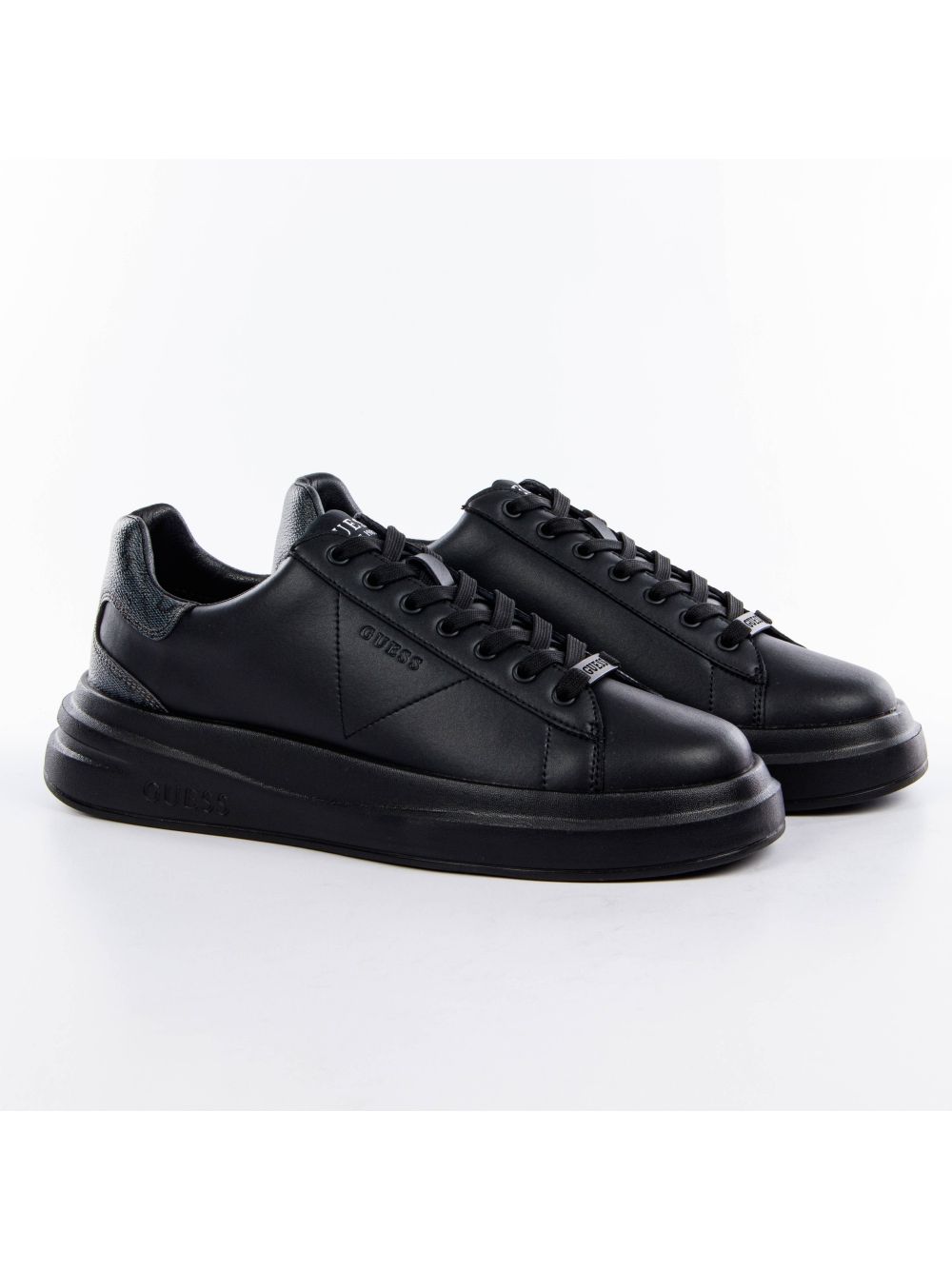 Basket Guess Elba Homme Noir - 44