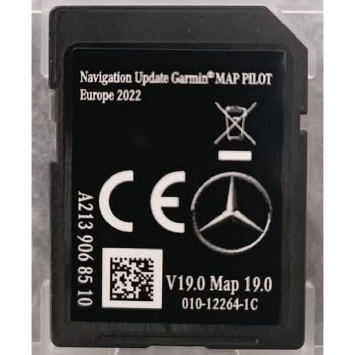 Carte SD GPS MERCEDES GARMIN MAP PILOT Europe 2022 STAR2 v19 A2139068510