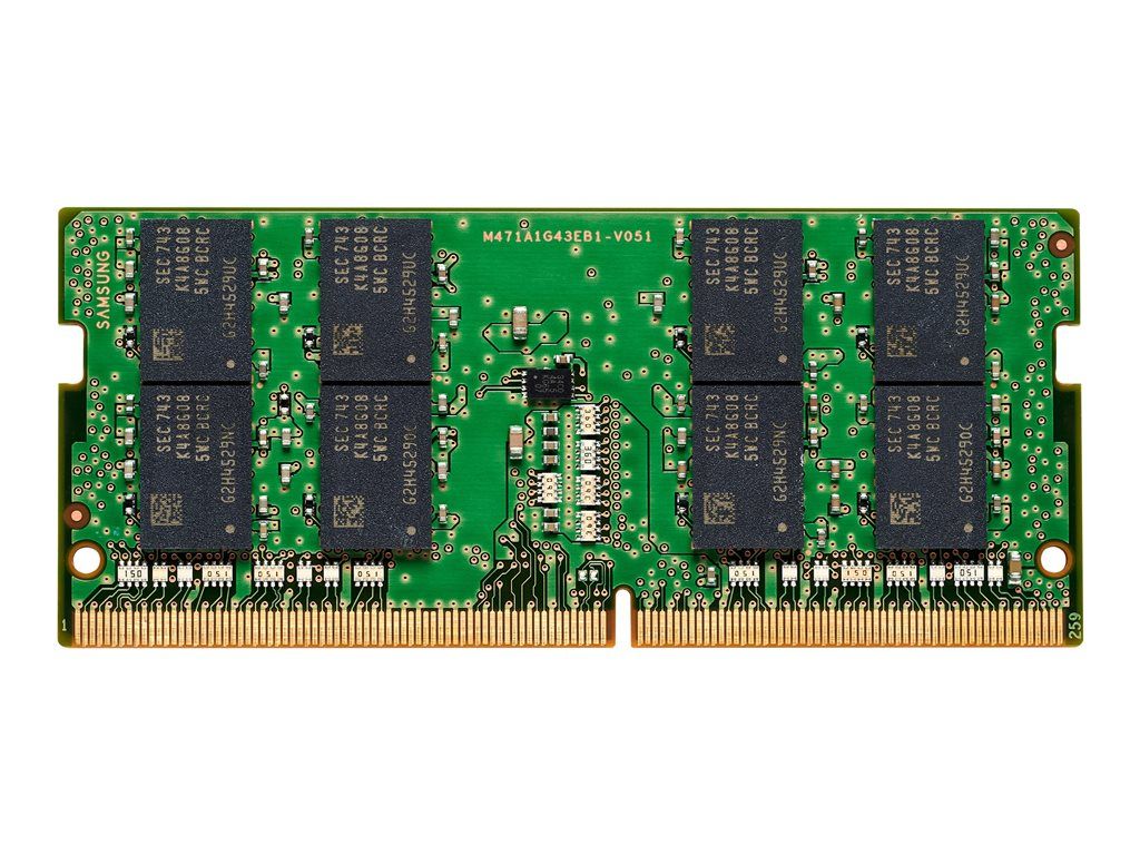 HP - DDR5 - module - 16 Go - SO DIMM 262 broches - 4800 MHz / PC5-38400 - mémoire sans tampon - non ECC - pour Elite 600 G9, 800 G9, Mini Conference G9; Workstation Z2 G9