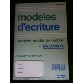 Modeles D'ecriture - Baudot