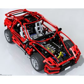 voiture rouge lego
