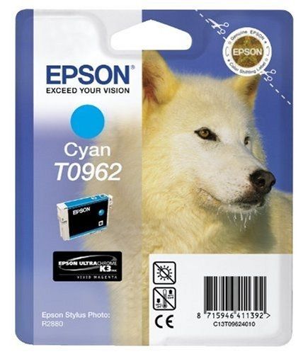 EPSON T0962 CARTOUCHE D'ENCRE D'ORIGINE CYAN