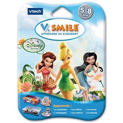Jeu Pour Console De Jeux Vsmile Jeu Vmotion : Fée Clochette