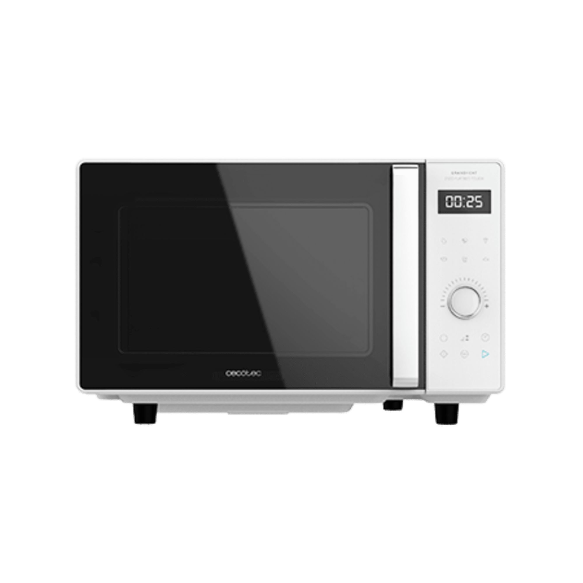 Cecotec Micro ondes GrandHeat 2300 Flatbed Touch . Sans plateau Capacité 23 . Puissance . 8 fonctions préconfigurées Minuterie jusqu'à 95 min. Verrou de sécurité pour enfant 25 - vue 2
