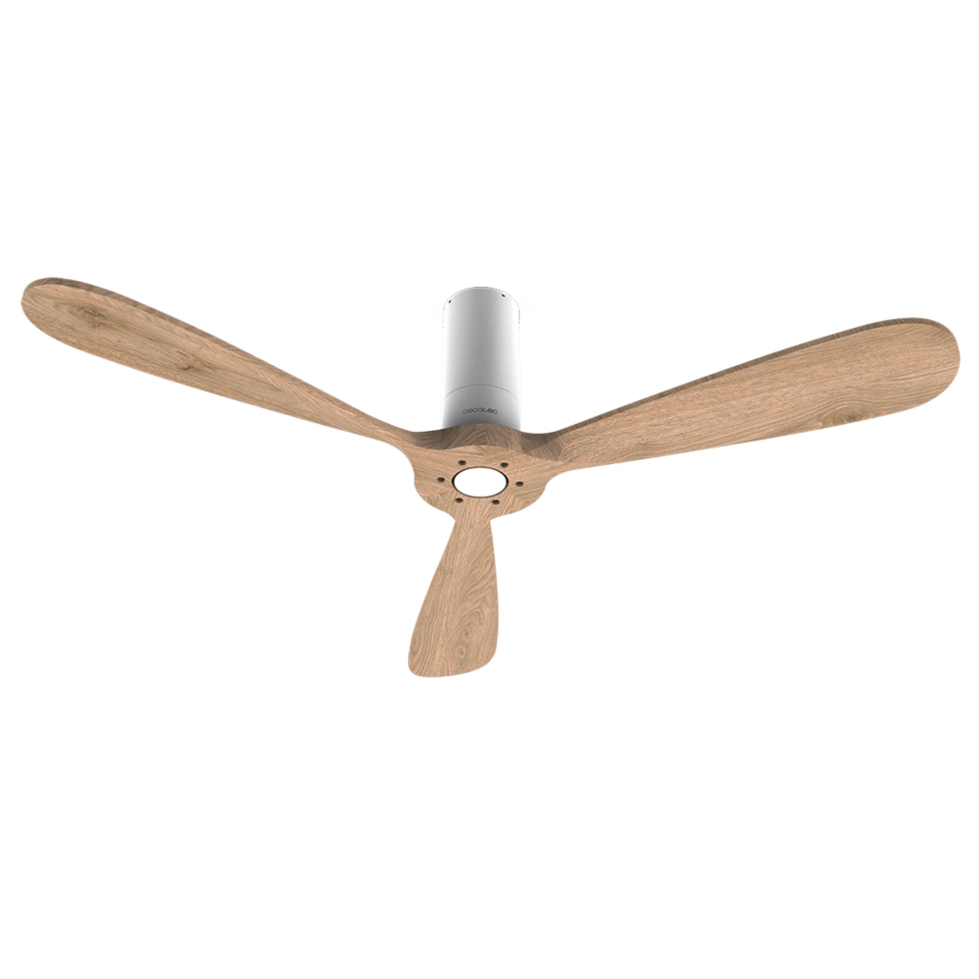Cecotec Ventilateur de plafond avec télécommande et Wifi EnergySilence Aero 5500 Connecté. Diamètre 52 3 Lames Protection IP44 Mode hiver été Minuterie