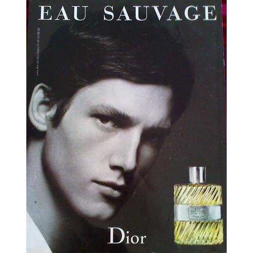 publicité eau sauvage