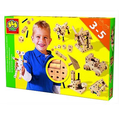 SES CREATIVE Kit pour le jeune ébéniste Jeu de construction de jouets Bois