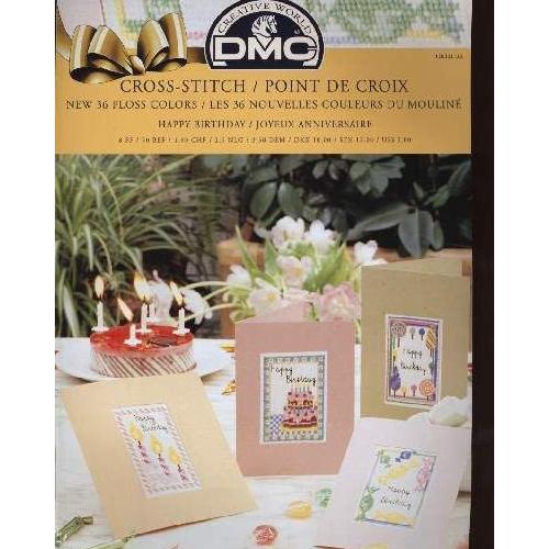 Cross Stitch Point De Croix Happy Birthday Joyeux Anniversaire Rakuten Cross Stitch Point De Croix Happy Birthday Joyeux Anniversaire Rakuten