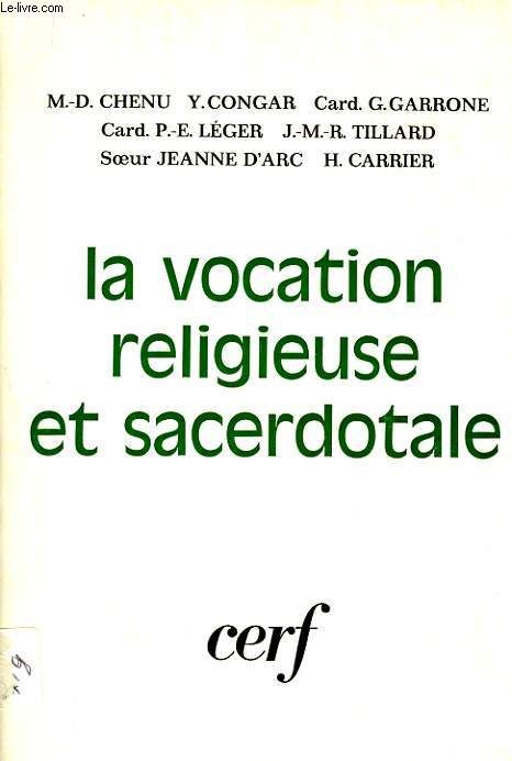 La Vocation Religieuse Et Sacerdotale Rakuten