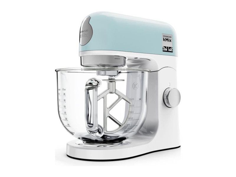 Robot pâtissier multifonction KENWOOD KMX754PP Moteur professionnel 2 sorties pour accessoires Bol en verre avec - vue 9
