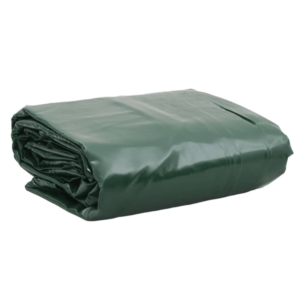 vidaXL Bâche vert 3x5 m 650 g/m²