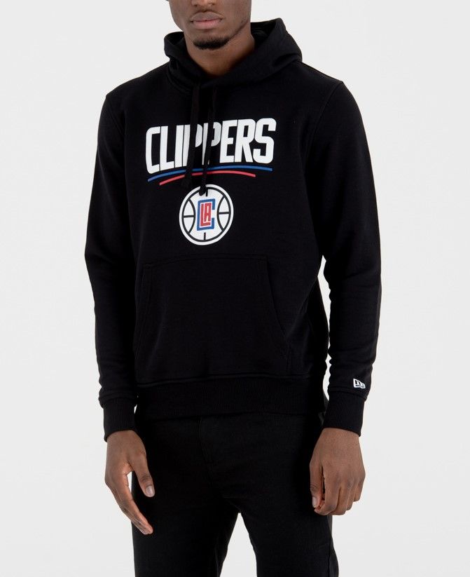 new era weat-shirt à capuche os angeles clippers  l - L