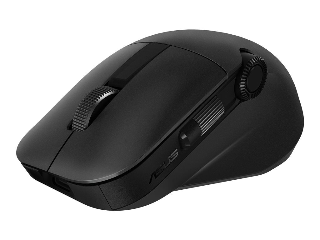 ASUS ProArt MD300 - Souris - optique - 6 boutons - sans fil - 2.4 GHz, Bluetooth 5.0 - récepteur sans fil USB - noir étoilé