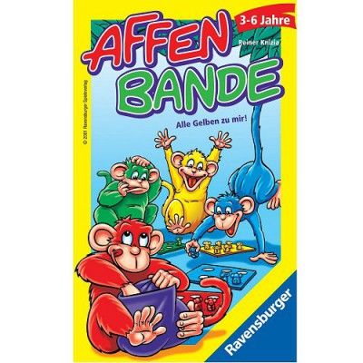 Ravensburger 23114 Jeu de voyage Bande de singes Langue : allemand