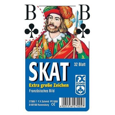 Ravensburger 27005 7 Skat Fabrication Française Grands Signes Coin