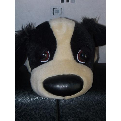 peluche chien carrefour