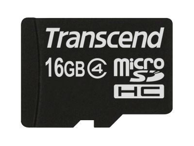 Transcend Carte mémoire flash Class 4 micro SDHC