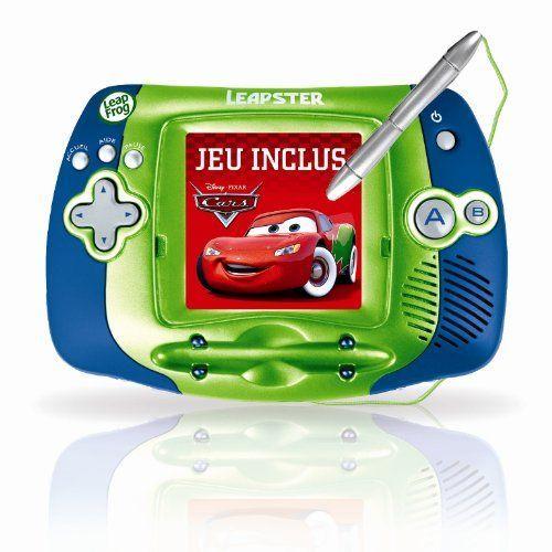 Leapfrog - Leapster - Console Leapster Verte (Jeu Cars Disney/Pixar Inclus !)