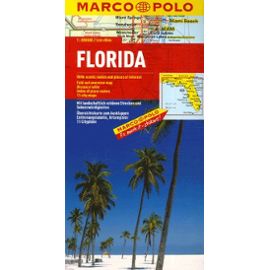 Floride - Carte générale pliante Marco Polo - 1 : 800 000