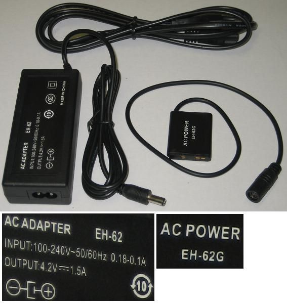 NIKON EH 62E Adaptateur Coolpix S550 - vue 2