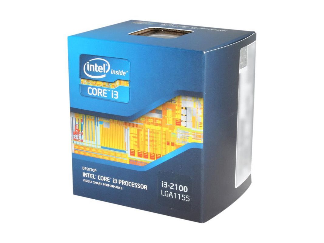 Intel Core i3-2100 - Core i3 2e generation Sandy Bridge Dual-Core 3,1 GHz LGA 1155 65 W Intel HD Graphics 2000 Processeur d'ordinateur de bureau