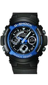 Casio Montre Analogique Digital Hommes G Shock Aw 591 2aer
