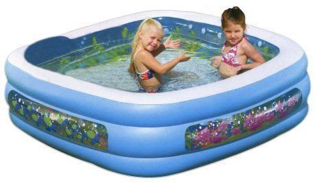 Intex - 57471fr - Jeu De Plein Air - Piscine Hublot - 159x159x50 Cm