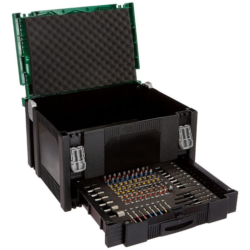 HIKOKI Coffret HitCase avec tiroir intégré 100 accessoires 40030037