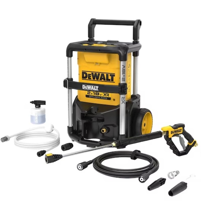 DEWALT Nettoyeur haute pression XR 18 V Solo DCMPW1600N XJ