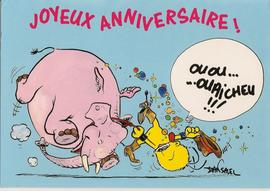 Achat Carte Joyeux Anniversaire Humour Pas Cher Ou D Occasion Rakuten