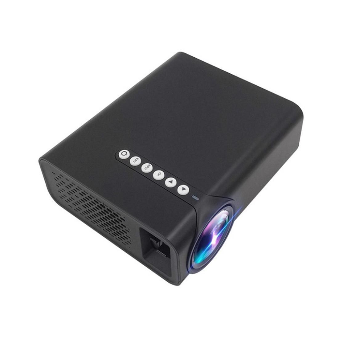 Vidéoprojecteur LED HD 1800 Lumens Haut Parleur Intégré Multimédia Portable YONIS - vue 2