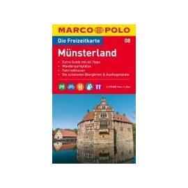 MARCO POLO Freizeitkarte 08 Münsterland 1 : 1100 00