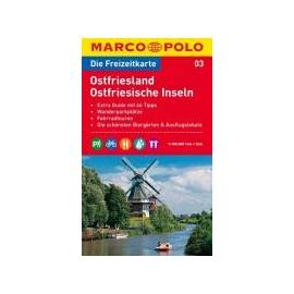 MARCO POLO Freizeitkarte 3 Ostfriesland/Ostfriesische Inseln