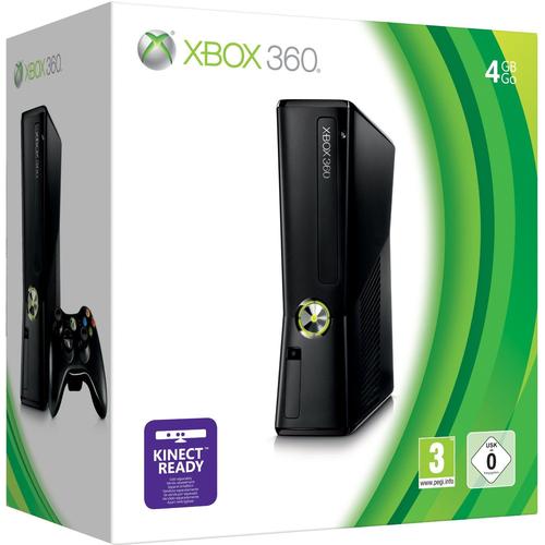 Console Xbox 360 Noire 4 Go