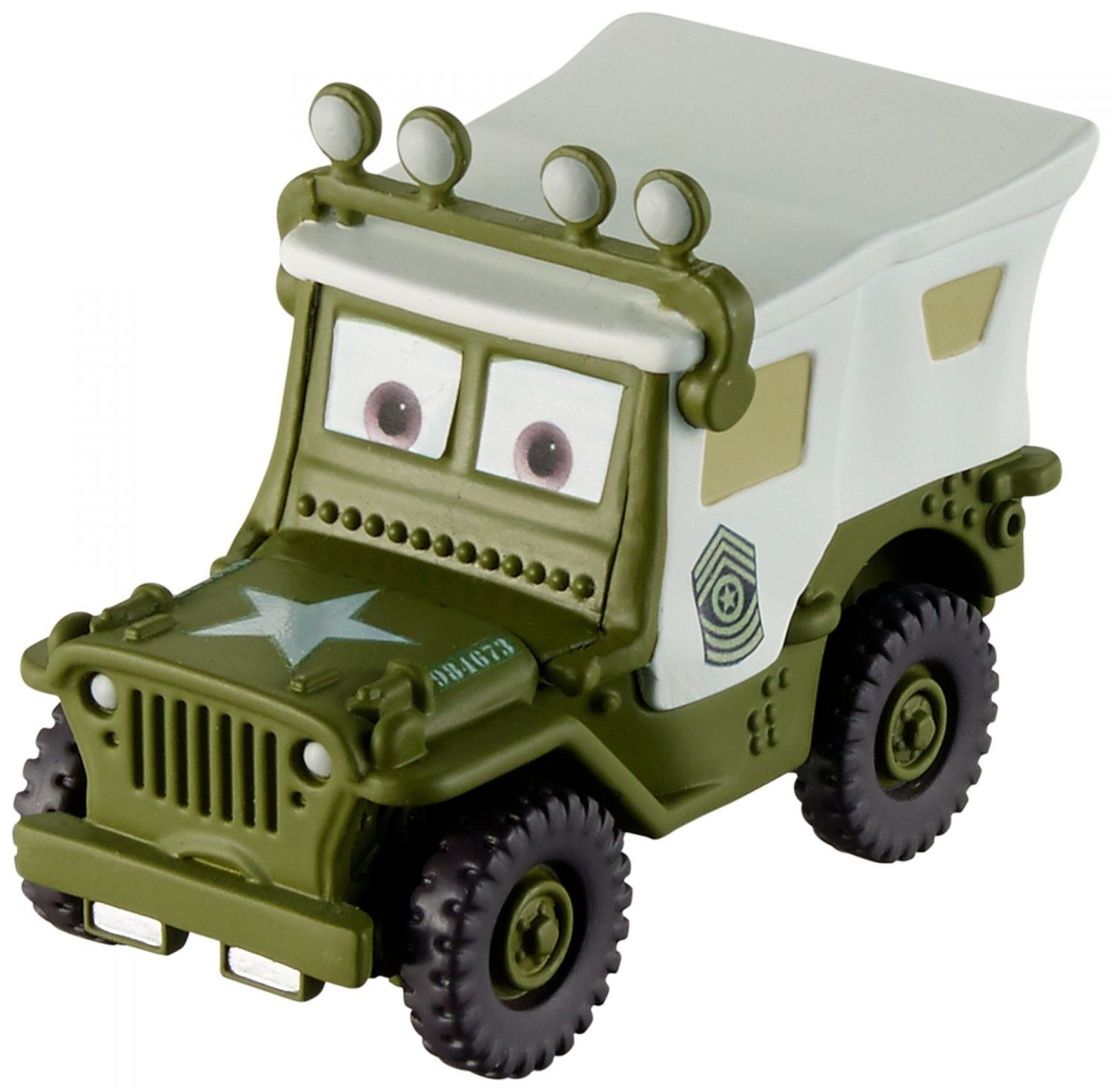 Mattel Cars 3 Sarge / Roof Lights
