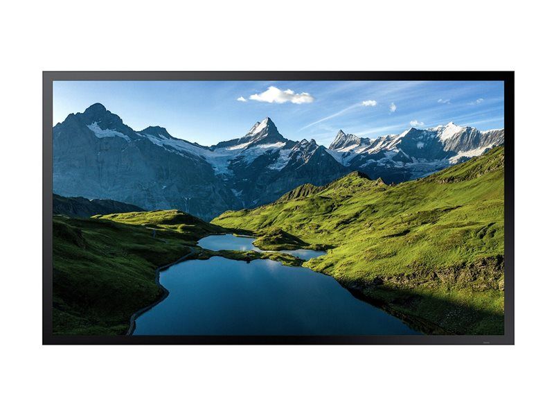 Samsung OH55A Classe de diagonale 55 écran LCD rétro éclairé par LED signalisation numérique extérieur soleil total Tizen OS 1920 x 1080 éclairage périphérique