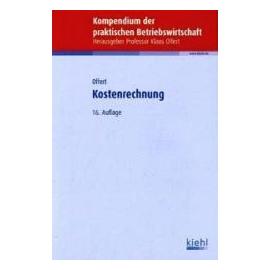 Kostenrechnung - Klaus Olfert
