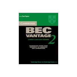 Cambridge Bec Vantage Volume 2 Self-Study Pack - Anonyme