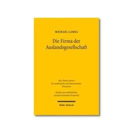 Die Firma der Auslandsgesellschaft - Michael Lamsa