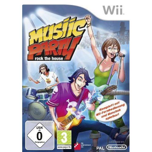 Music Party Rock The House Wii