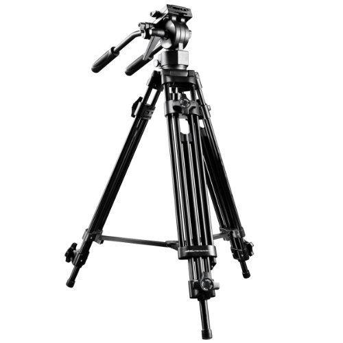 Walimex - 15769 - Pro El-9901 - Trépied Vidéo Professionnel - 138 Cm