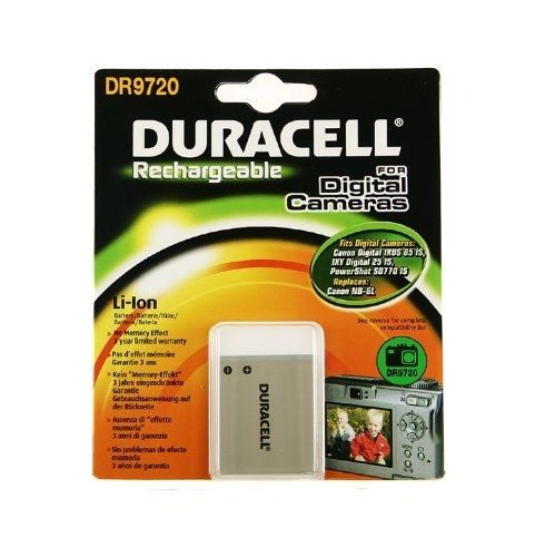 DURACELL DR9720 BATTERIE POUR APPAREIL PHOTO NUMÉRIQUE CANON NB