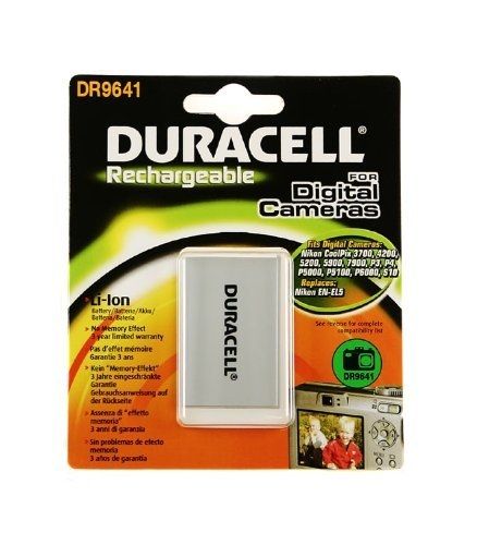 DURACELL DR9641 BATTERIE POUR APPAREIL PHOTO NUMÉRIQUE NIKON EN EL5