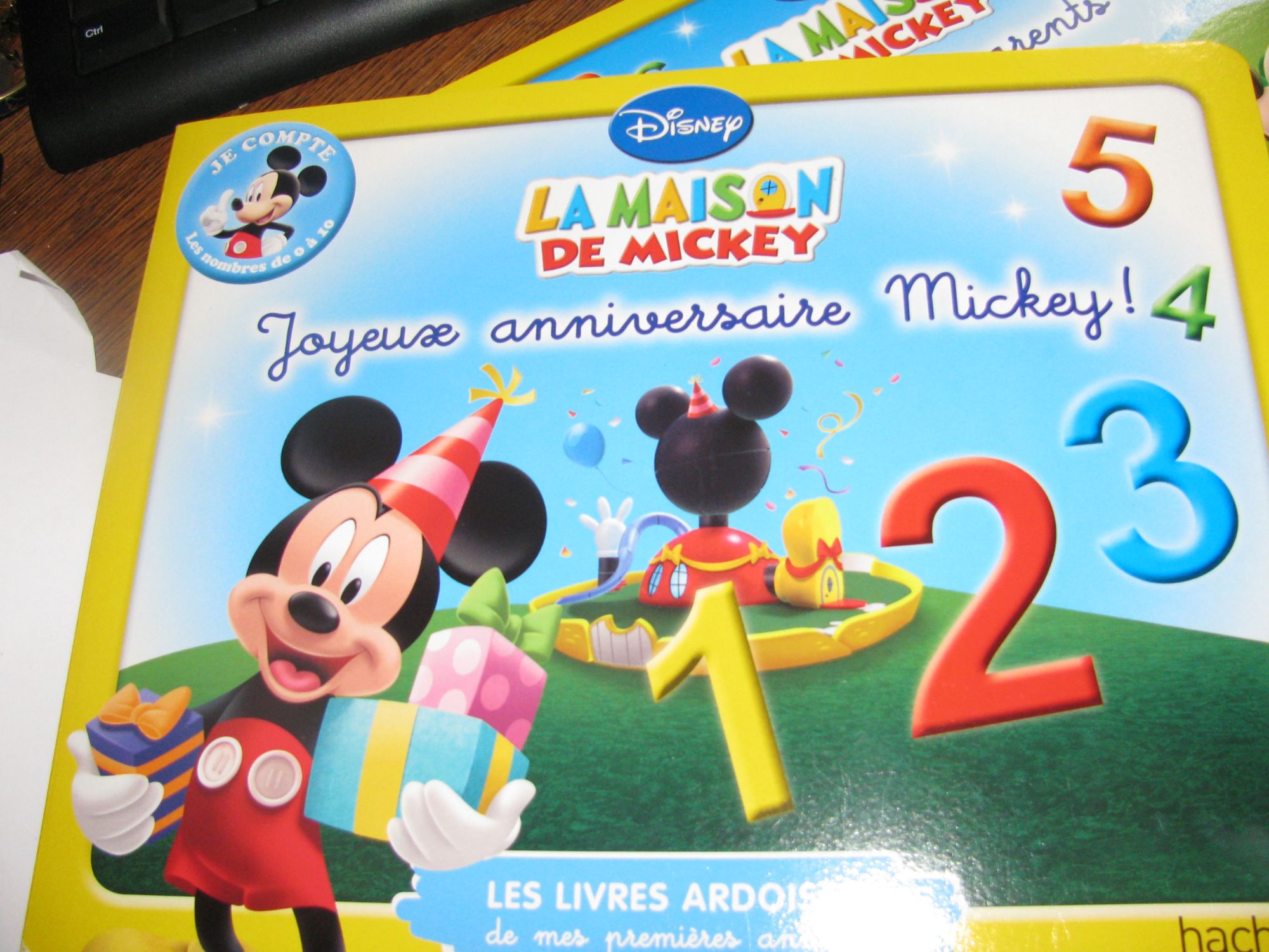 2 Livres Ardoises - La Maison de Mickey