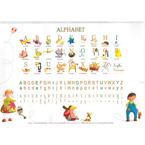 Sous Main Alphabet Fournitures Papeterie Rakuten