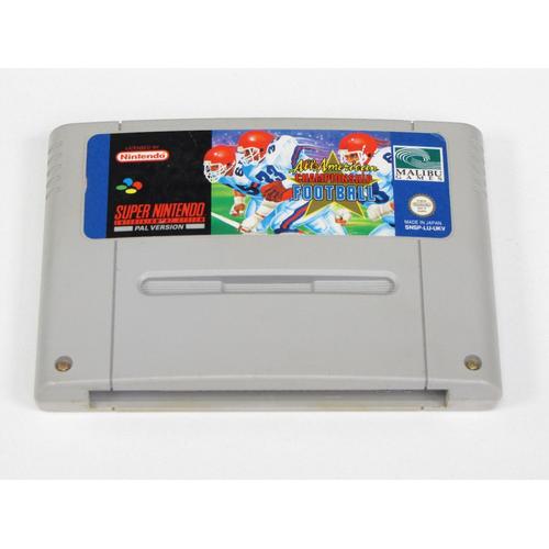 All American Championship Football Super Nintendo